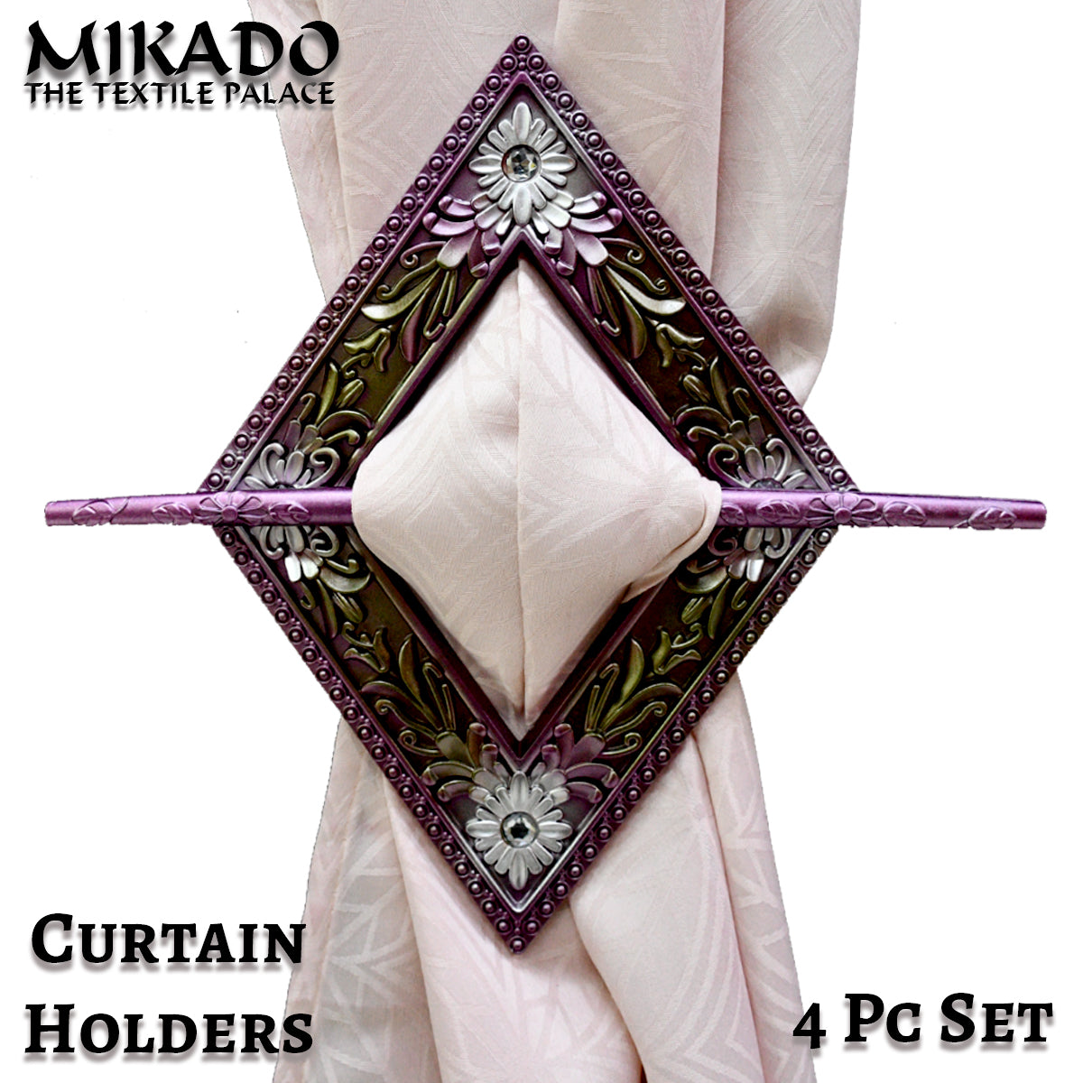 Curtain Holder (4 piece set)