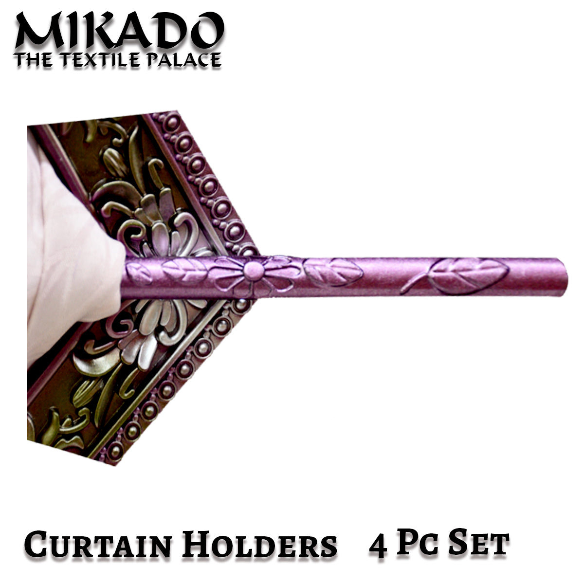 Curtain Holder (4 piece set)