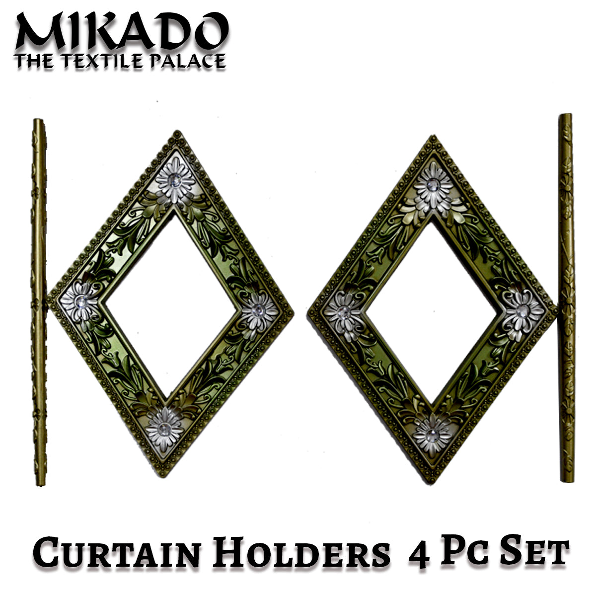 Curtain Holder (4 piece set)