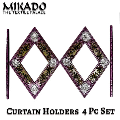 Curtain Holder (4 piece set)