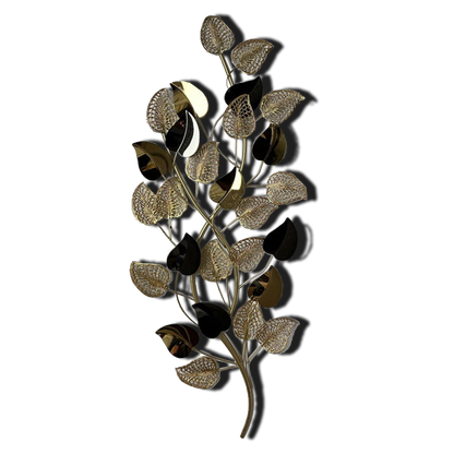 Metal Wall Piece | Leaves and Vines