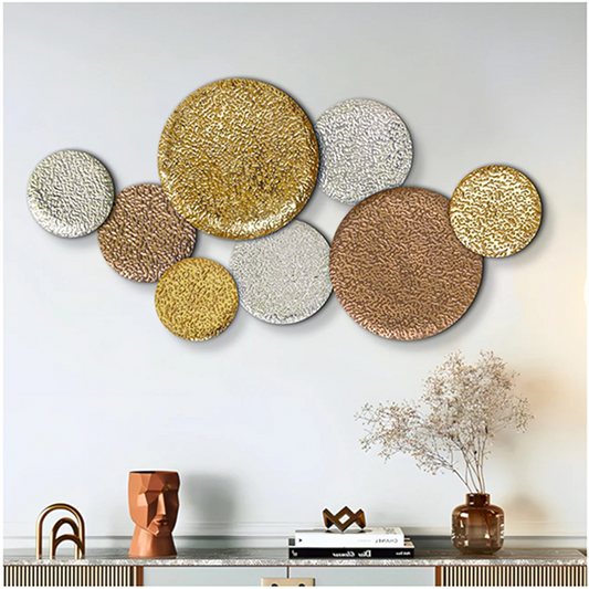 Luxury Metal Wall Decor | Electroplated Iron