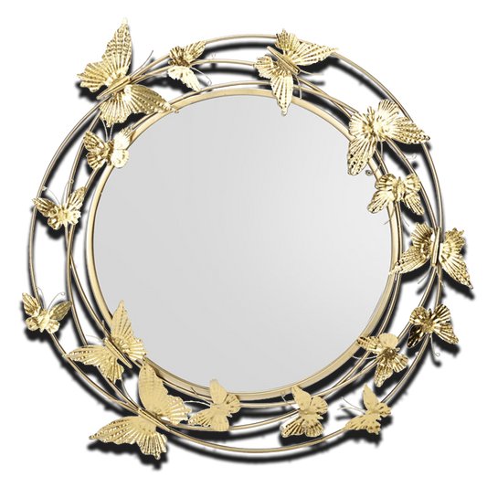 Butterfly Metal Frame | Wall Mirror