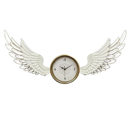 Decorative 3D Metal Wall Mirror - Wings