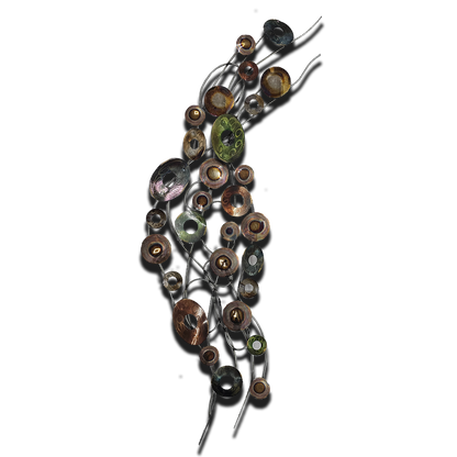 Multi Circle Wallpiece | Metal