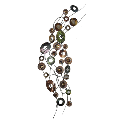 Multi Circle Wallpiece | Metal