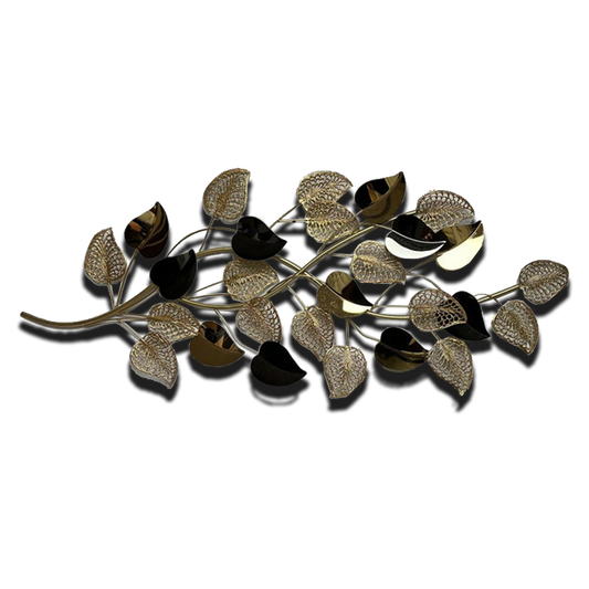 Metal Wall Piece | Leaves and Vines