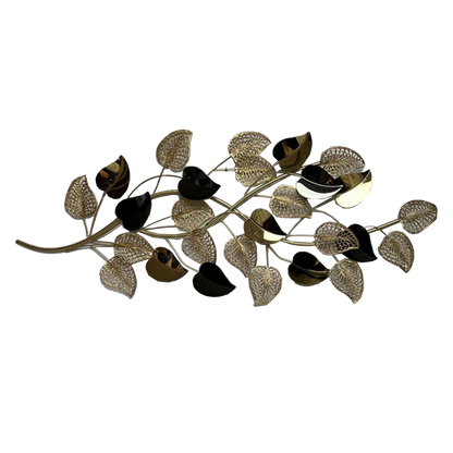Metal Wall Piece | Leaves and Vines