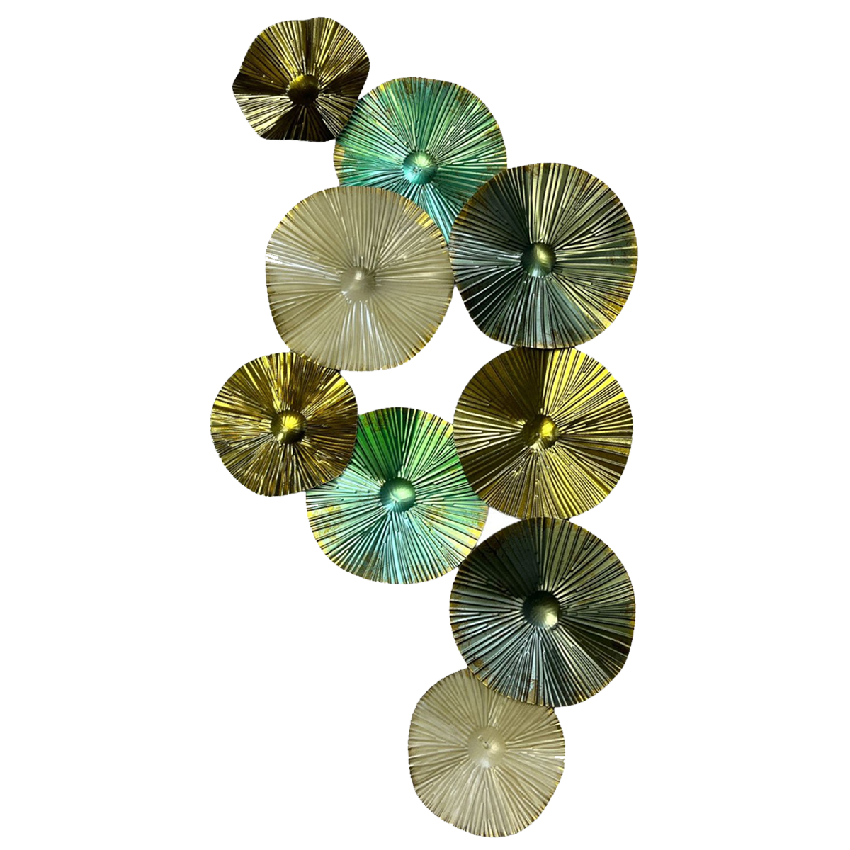 Lotus Leaf - Indoor Metal Wall Sculputre
