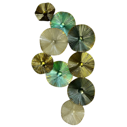 Lotus Leaf - Indoor Metal Wall Sculputre