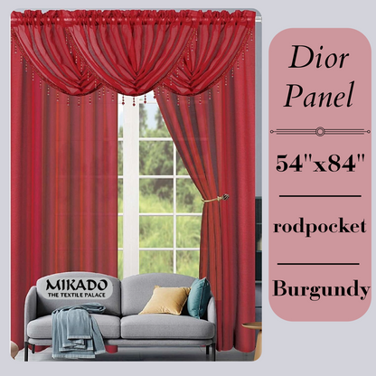 Dior Curtain and Valance