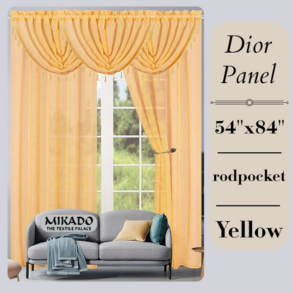 Dior Curtain and Valance