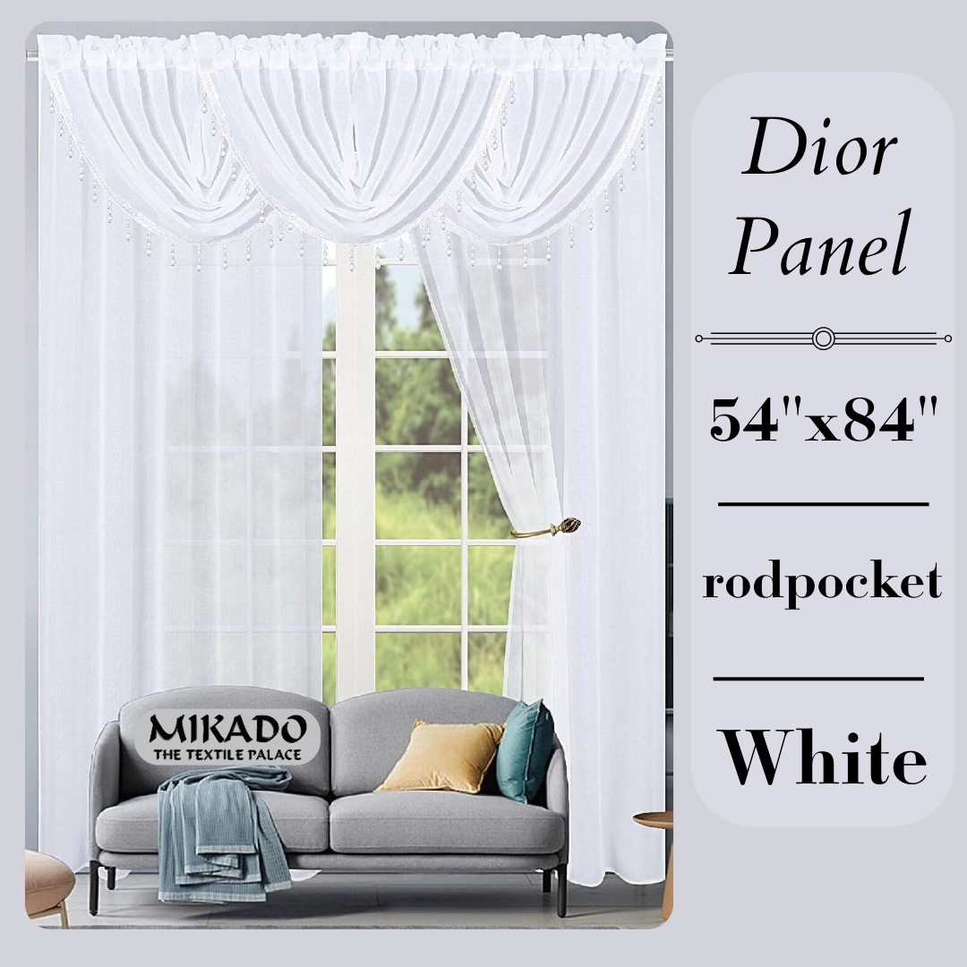 Dior Curtain and Valance