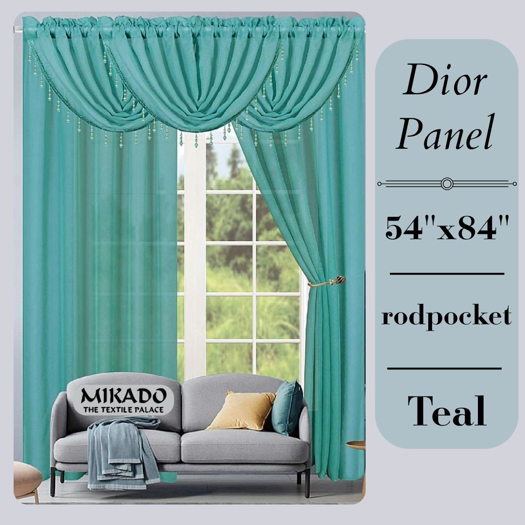 Dior Curtain and Valance