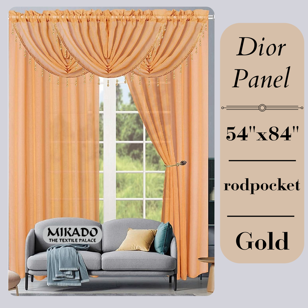 Dior Curtain and Valance