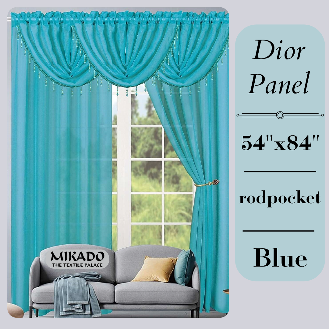 Dior Curtain and Valance