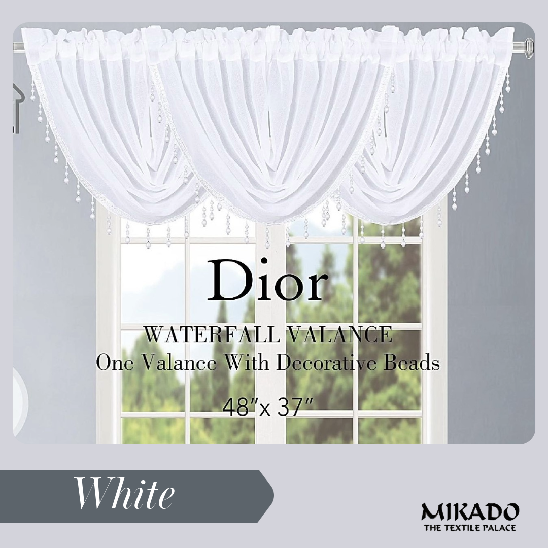 Dior Curtain and Valance