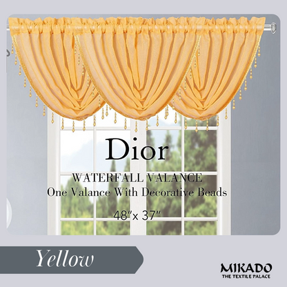 Dior Curtain and Valance