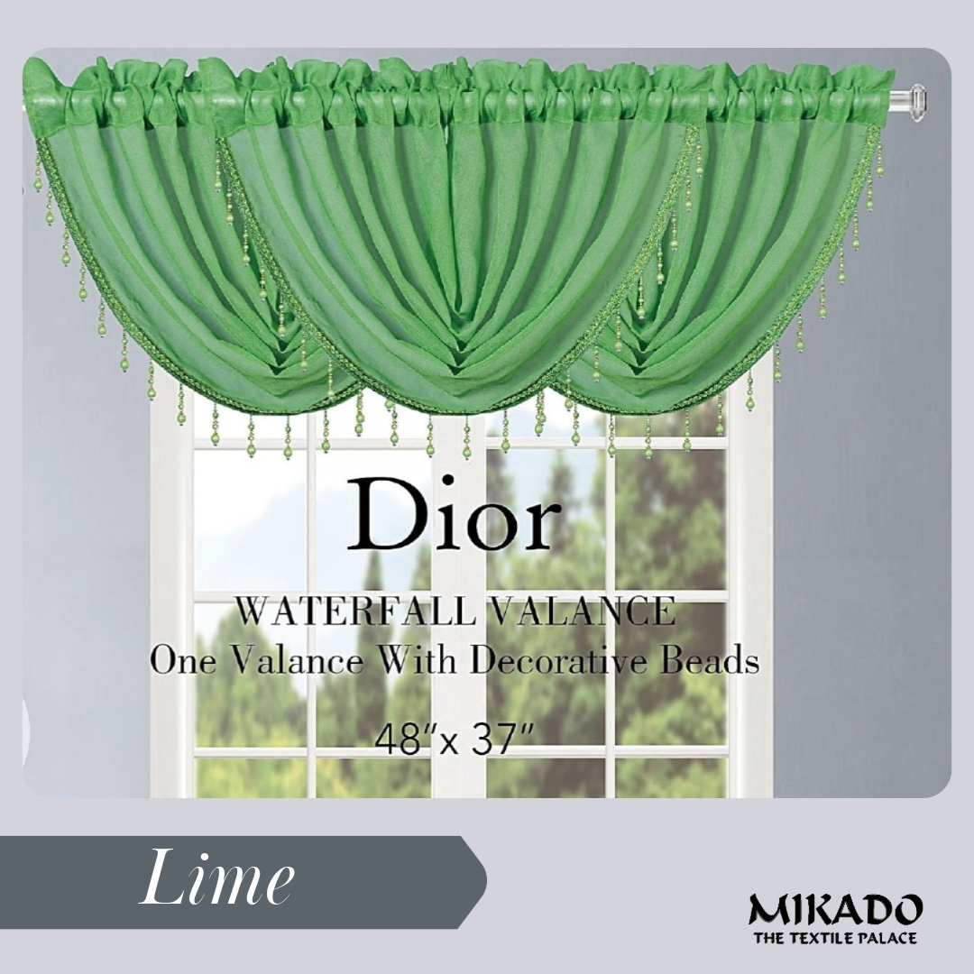 Dior Curtain and Valance