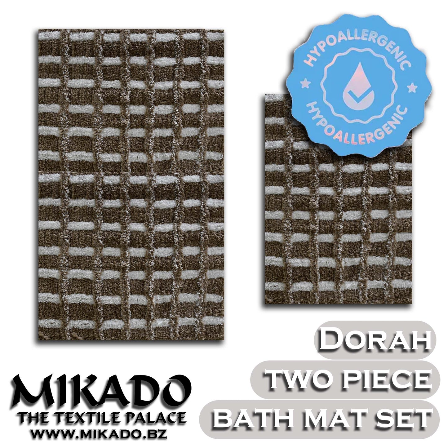 Dorah Bath Mat Set (2piece)