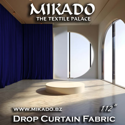 Drop Curtain Fabric 112"