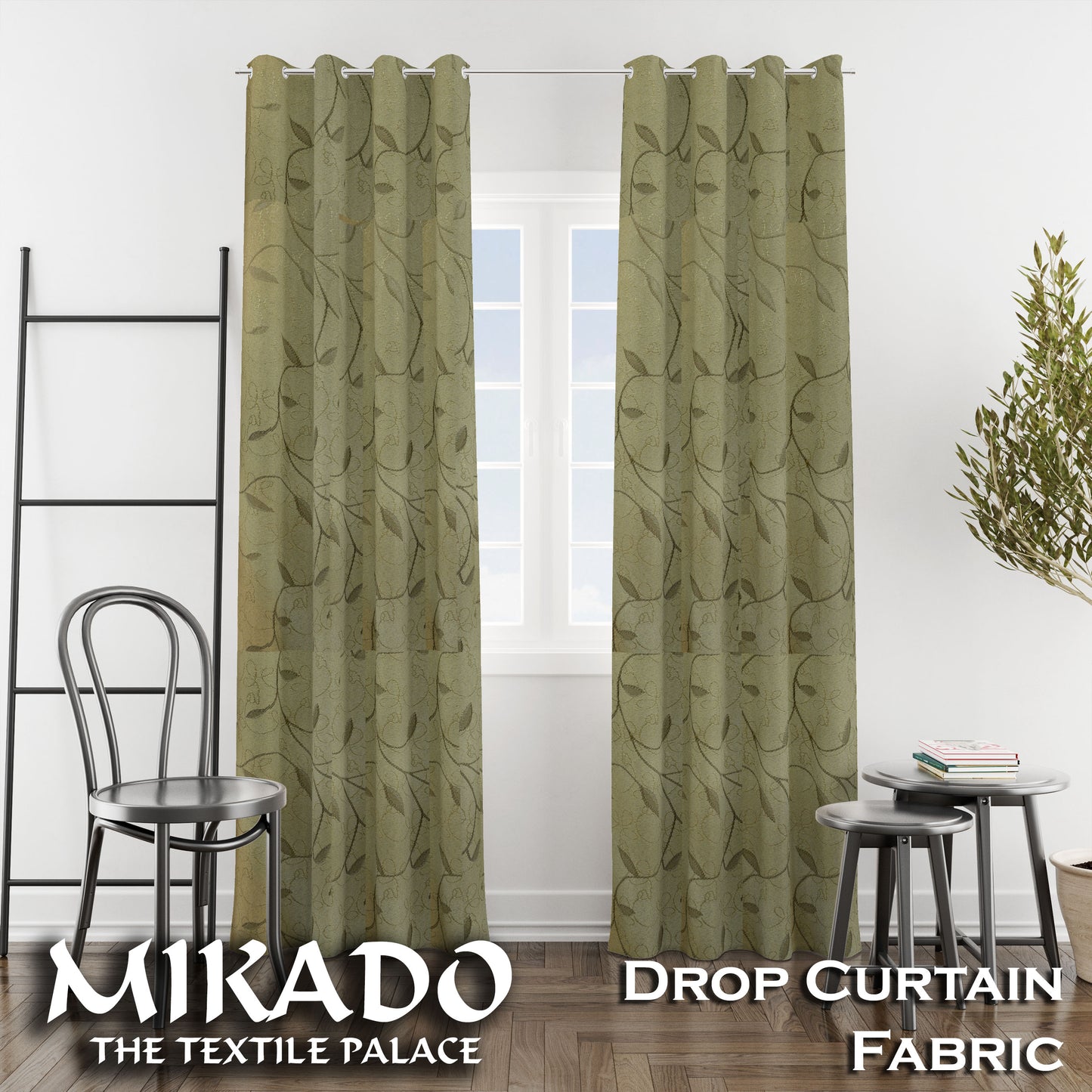 Drop Curtain Fabric 112"