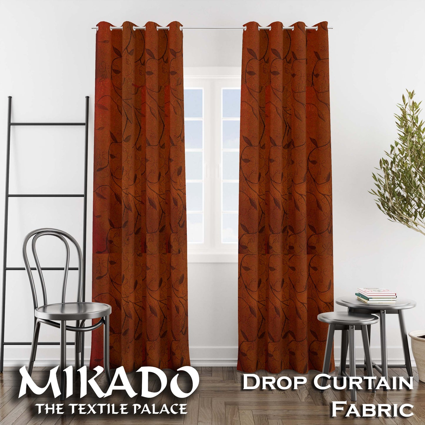 Drop Curtain Fabric 112"