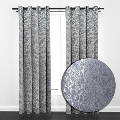 Emba Embossed Metallic Blackout Panel