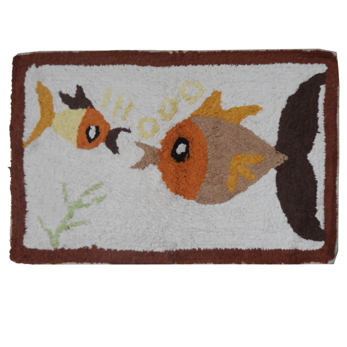 Cotton Floor Mat (Beach, Fish)
