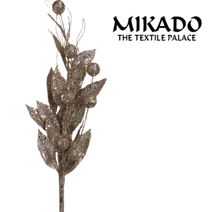 Glittered Berry Spray | Decorative | Floral Accent