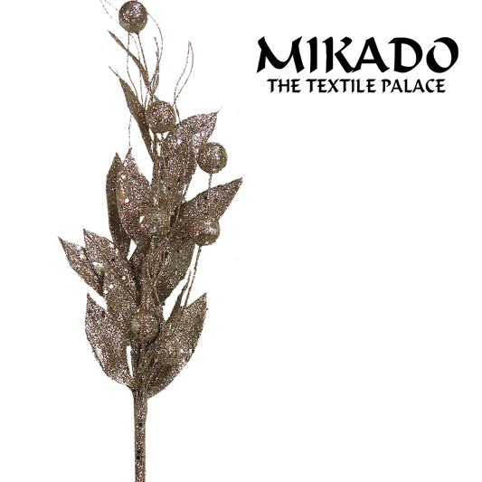 Glittered Berry Spray | Decorative | Floral Accent