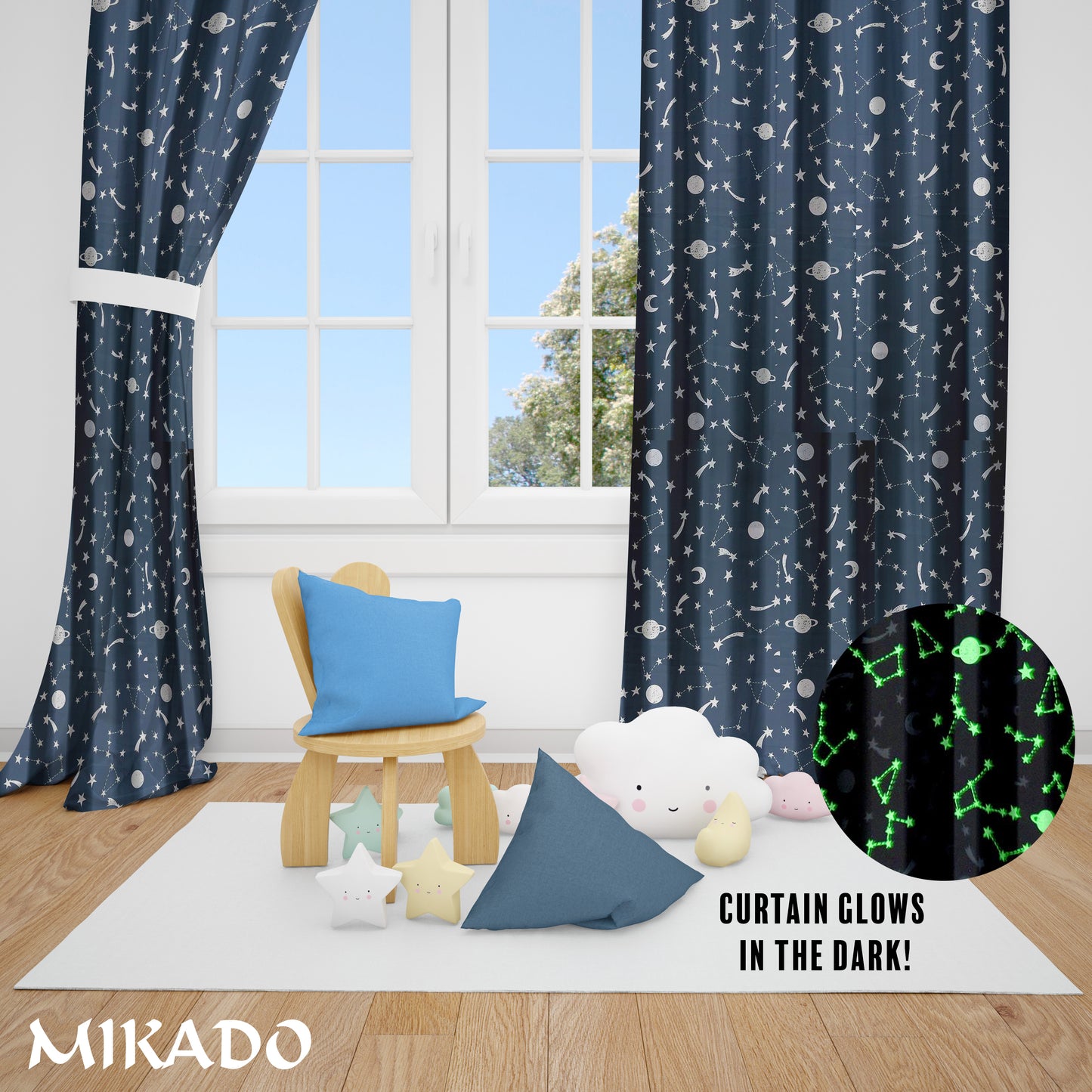 Glow in the Dark Curtains