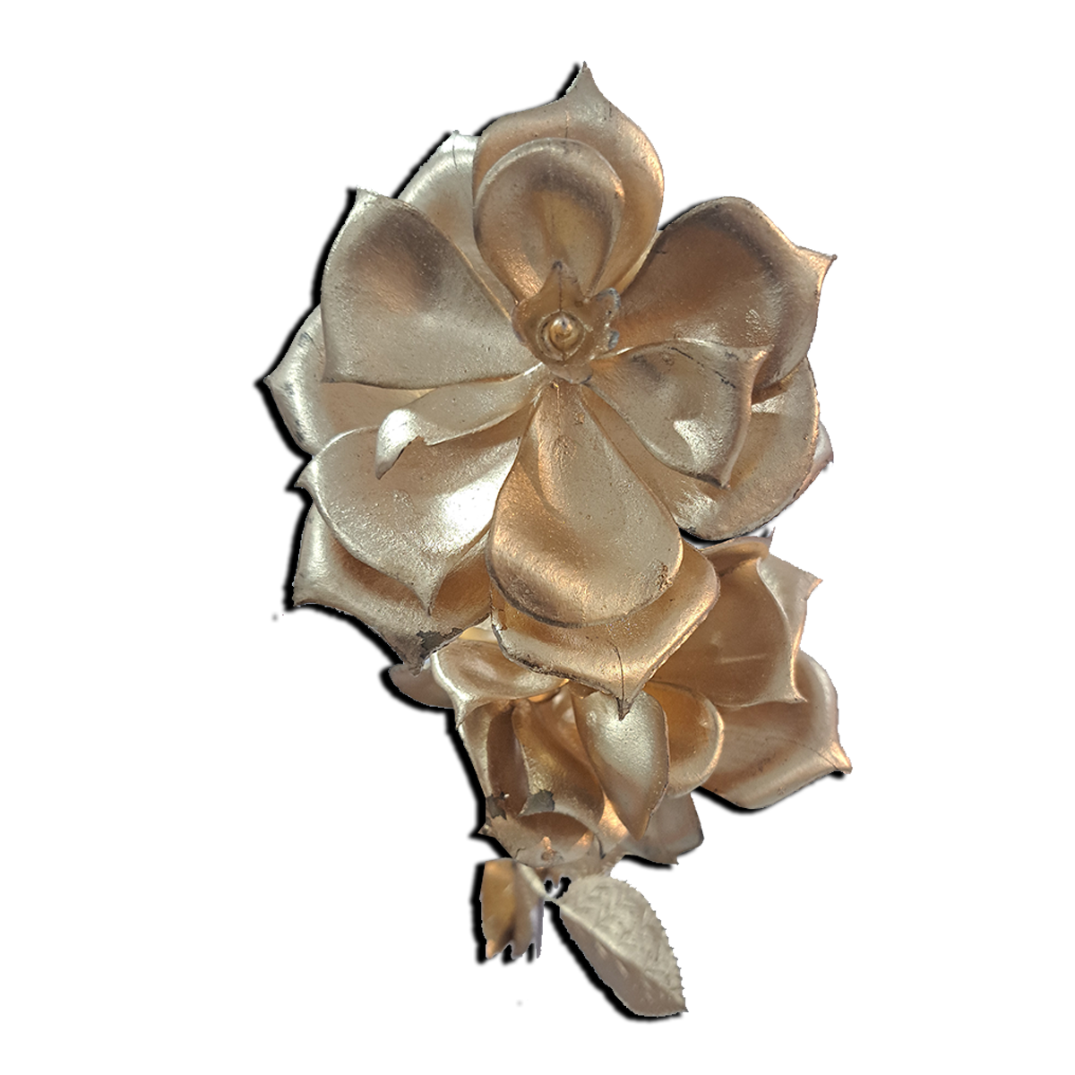 Gold Decorative Flowers