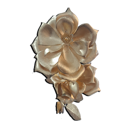 Gold Decorative Flowers