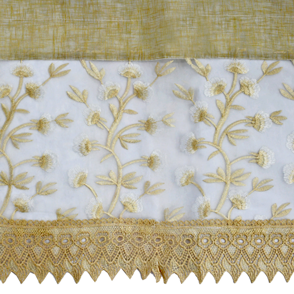 Guipure Lace Valance