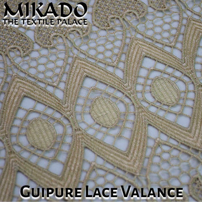 Guipure Lace Valance