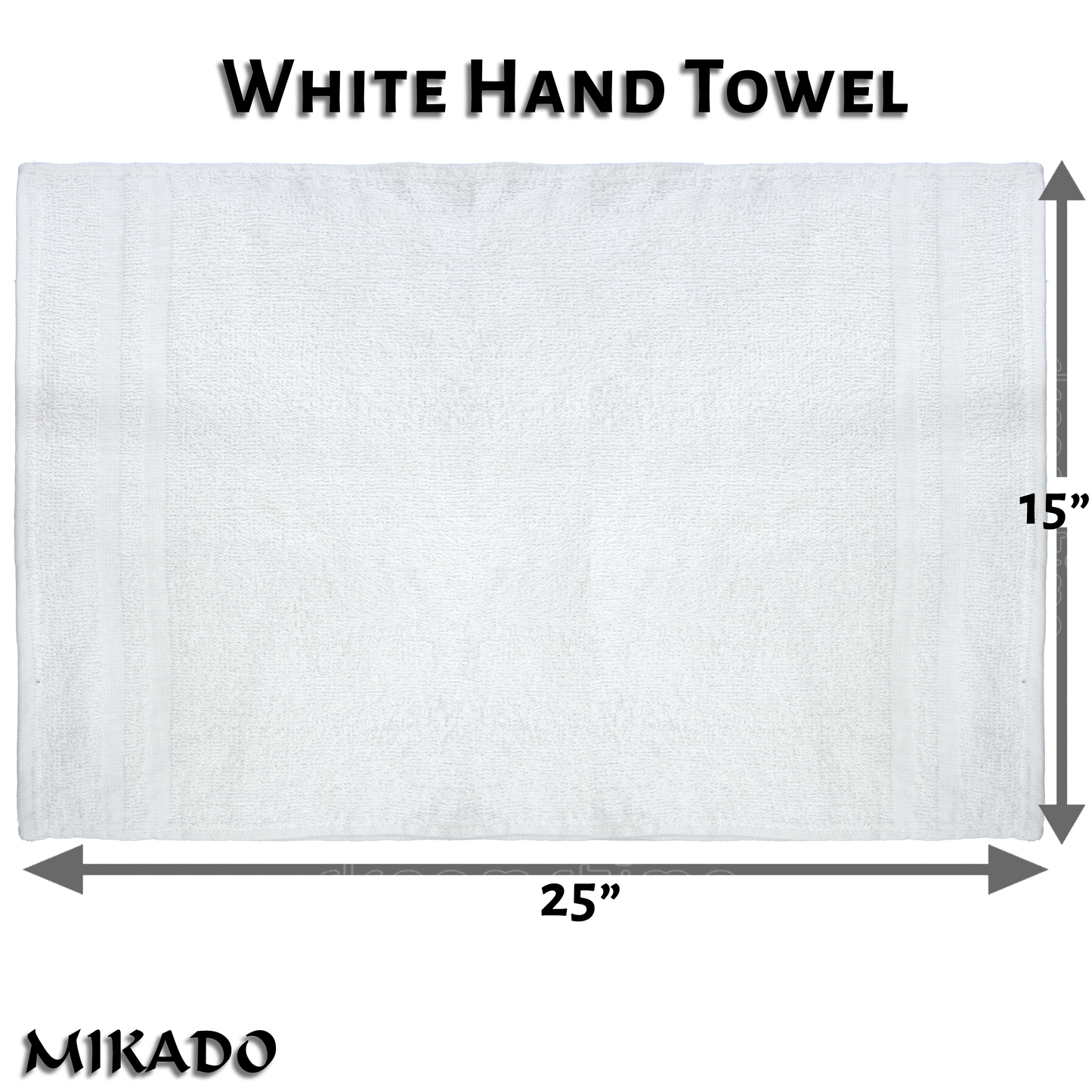 Hand Towel - White