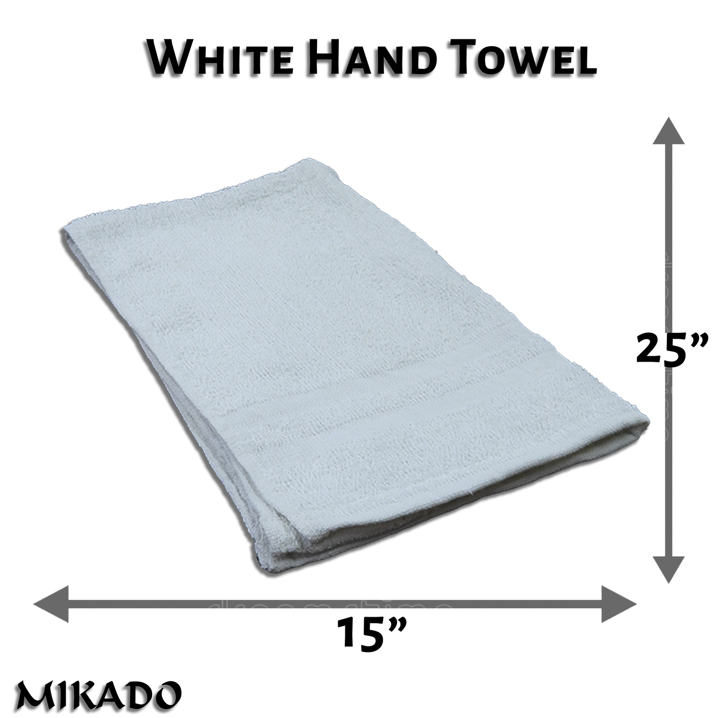 Hand Towel - White