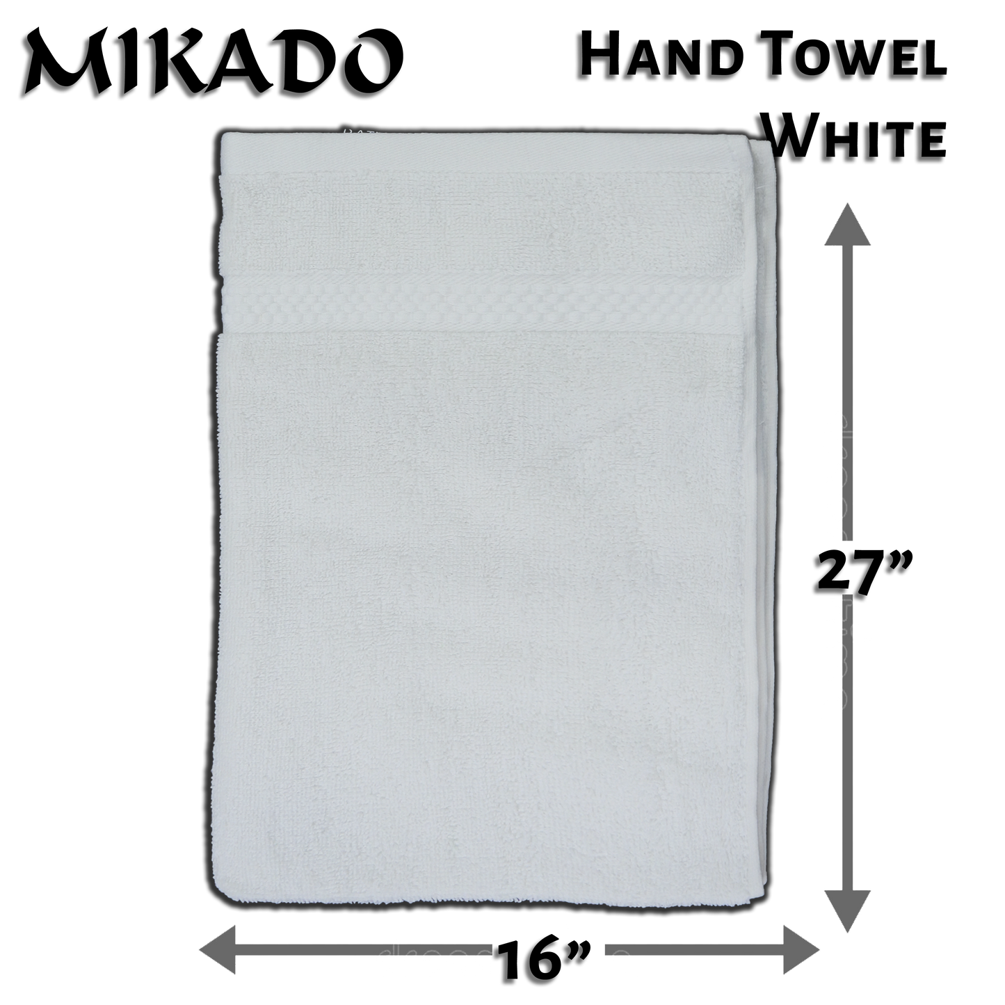 Hand Towel - White