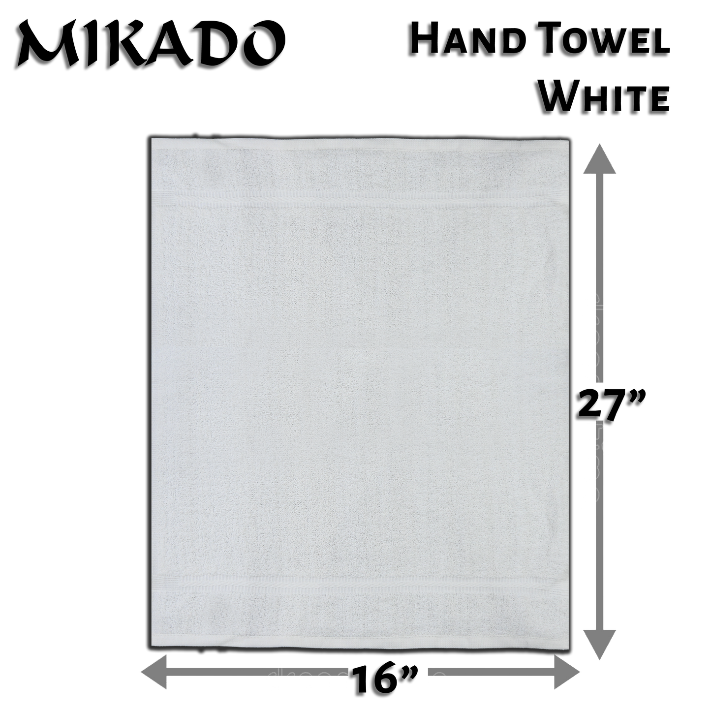 Hand Towel - White