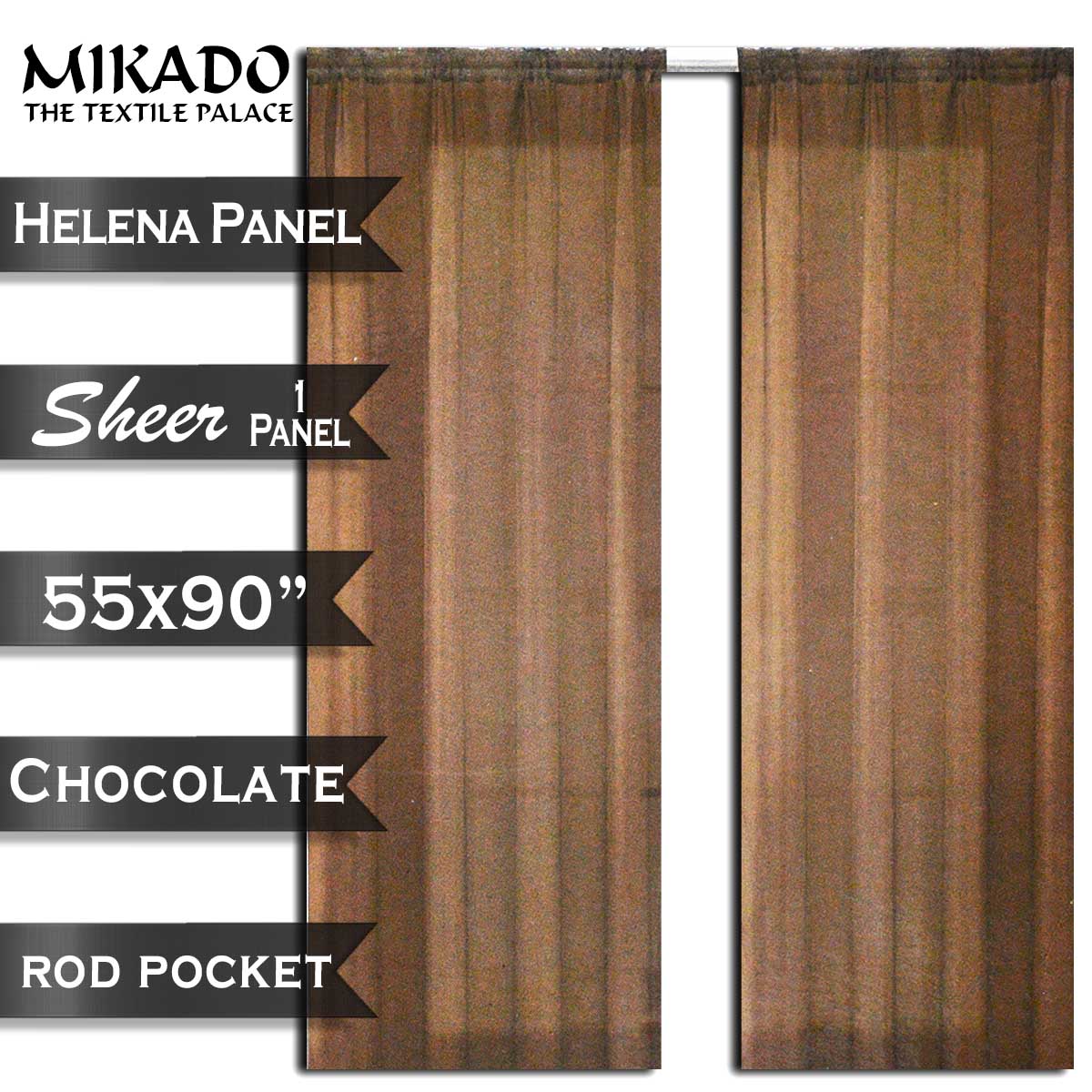 Helena Sheer Panels