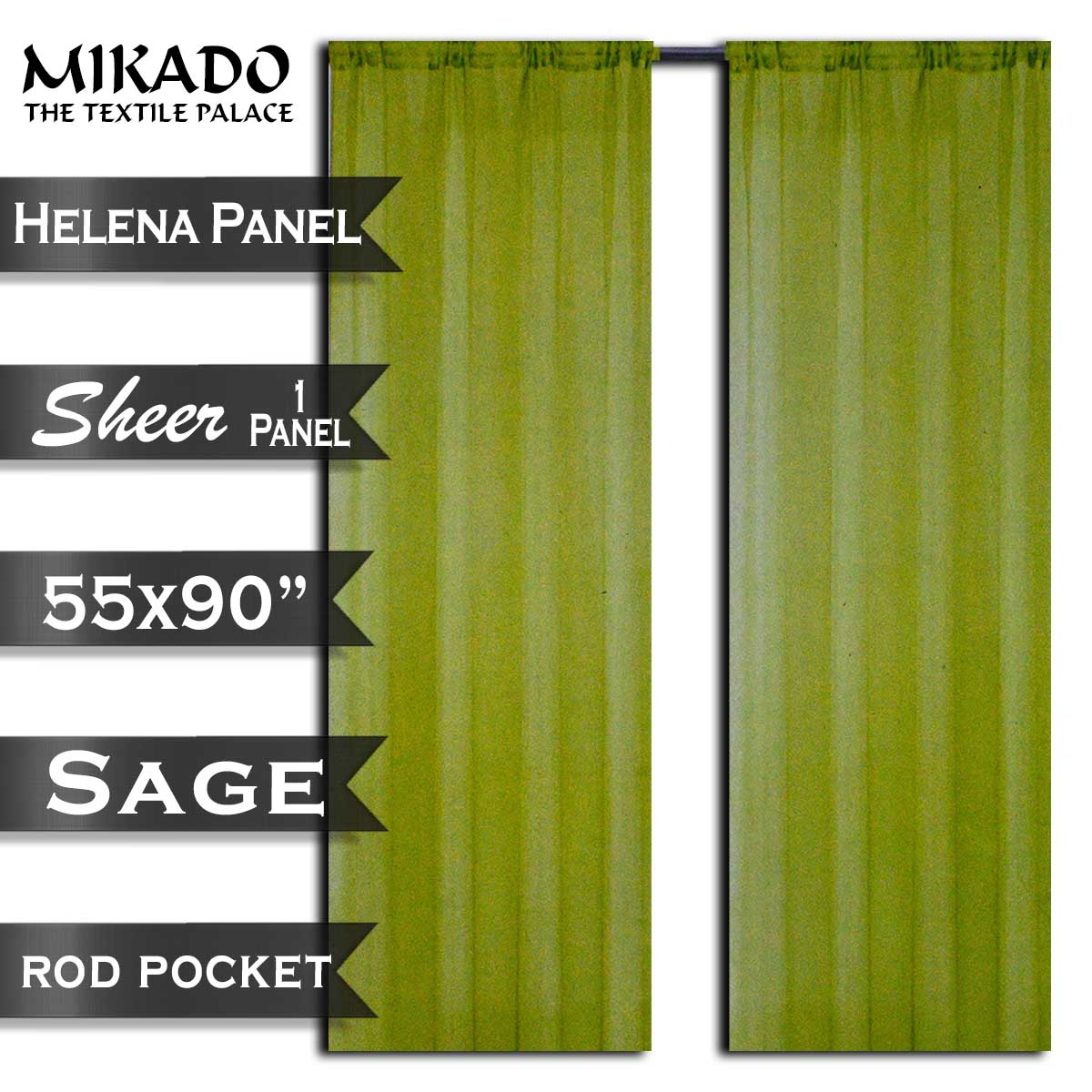 Helena Sheer Panels