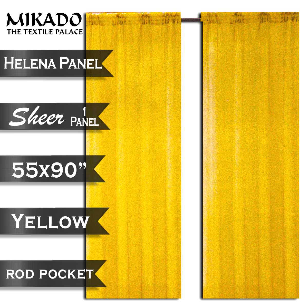 Helena Sheer Panels