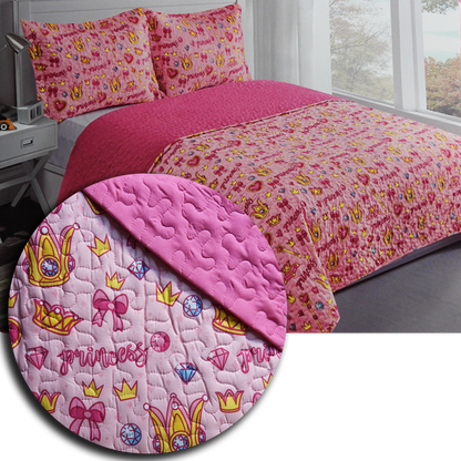 Reversible Quilt Set - Kids