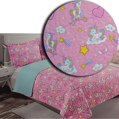 Reversible Quilt Set - Kids