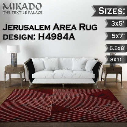 Jerusalem Rug 2024 Designs (Larger Sizes)