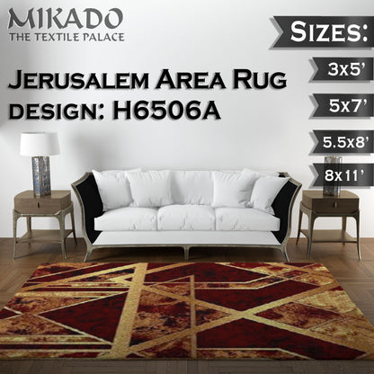 Jerusalem Rug 2024 Designs (Larger Sizes)