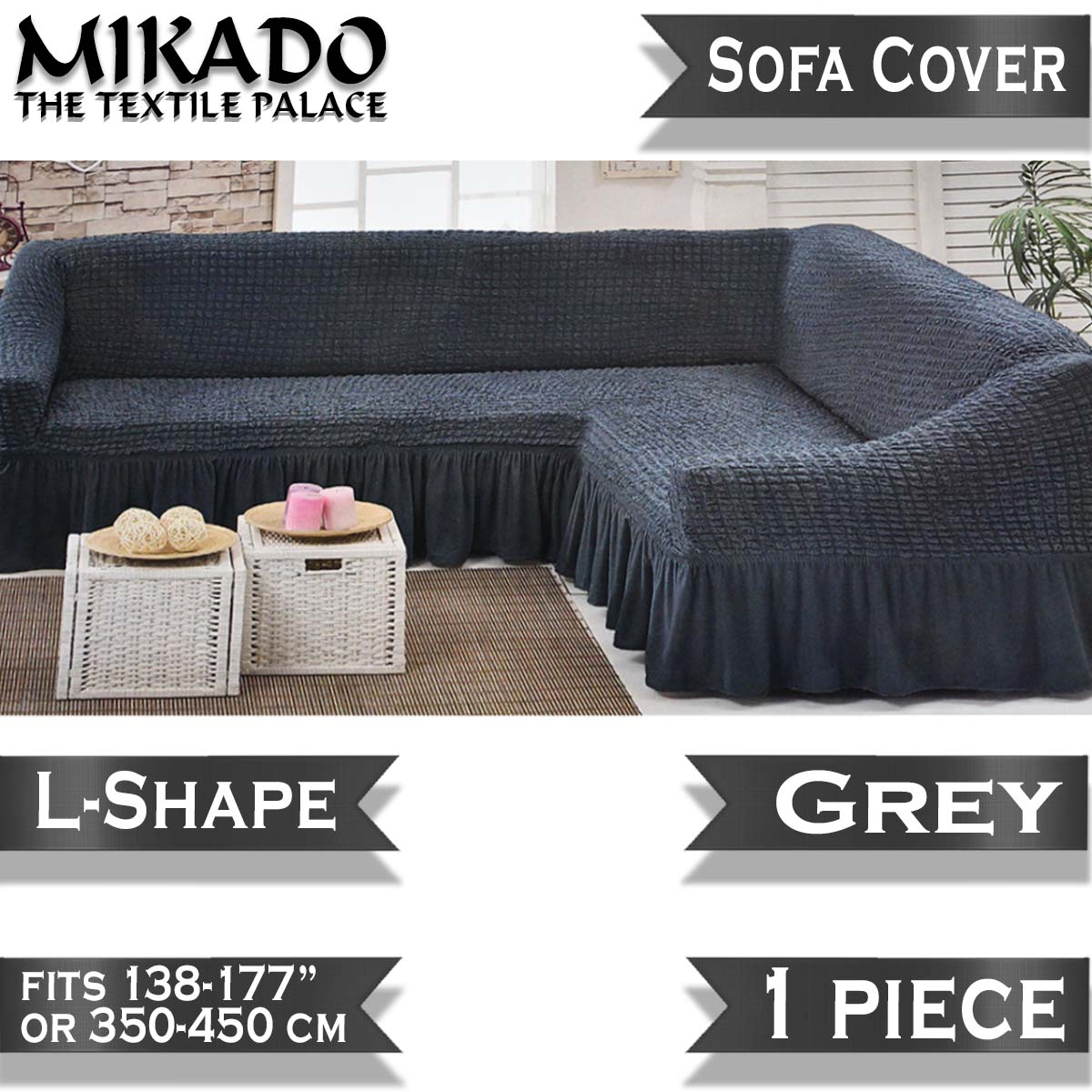 L-shape Sofa Cover