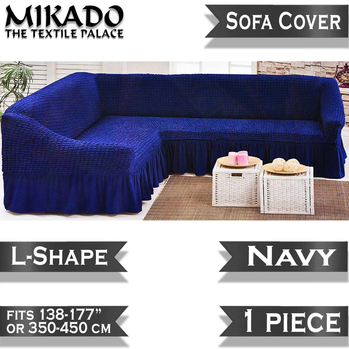 L-shape Sofa Cover