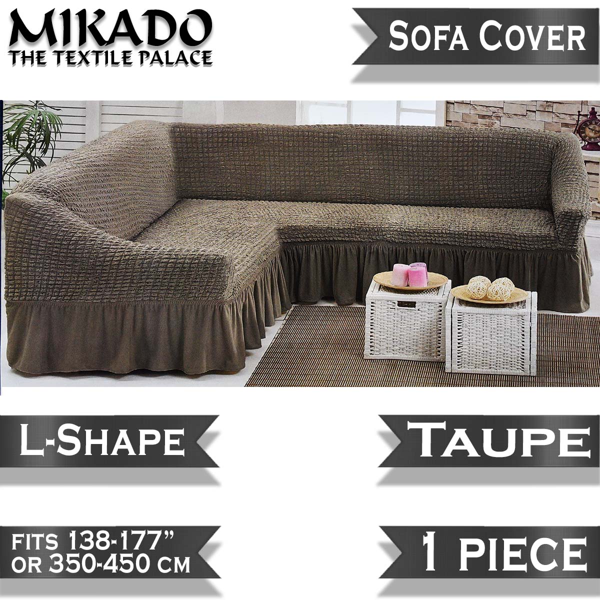 L-shape Sofa Cover